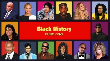 Preview of Black History Music Icons 