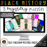 Black History Mystery Puzzle - Create Your Own Questions