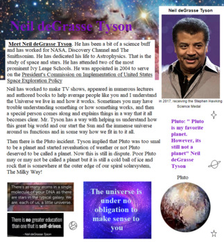 Preview of Black History : Neil deGrasse Tyson