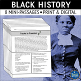 Black History Nonfiction Reading Comprehension Passages