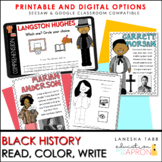 Black History Printables NOW DIGITAL!