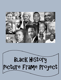 Black History Project - Picture Frame Collage