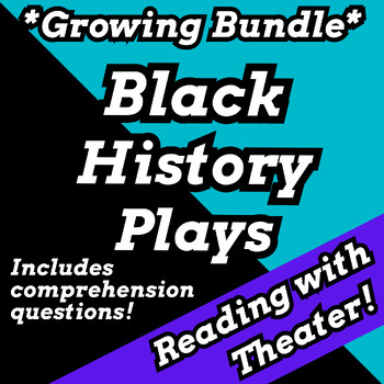 Preview of Black History Month Skits & Readers Theater Plays with Scripts 4th and 5th Grade