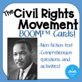 Black History Reading Comprehension - Civil Rights Movemen