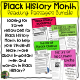 Black History Reading Passage Bundle | February Reading Passages