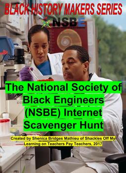 Preview of Black History Scavenger Hunt : NSBE (forever free)