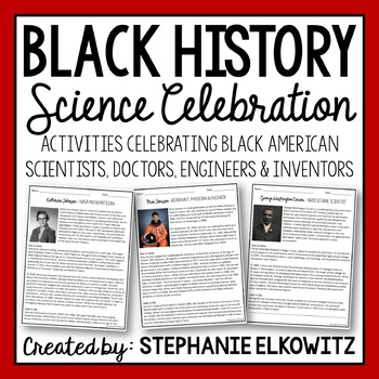 Preview of Black History Month Science Celebration | Famous Black American Scientists
