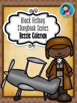 Preview of Black History Bessie Coleman Storybook flipbook