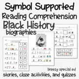 Black History - Symbol Supported Picture Reading Comprehen