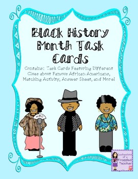 Black History Task Cards