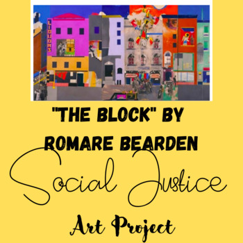 Preview of Black History | The Block | Community & Social Issue | Art Project | Mini Unit