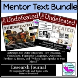 Black History:  The Undefeated by Kwame Alexander:  Bundle