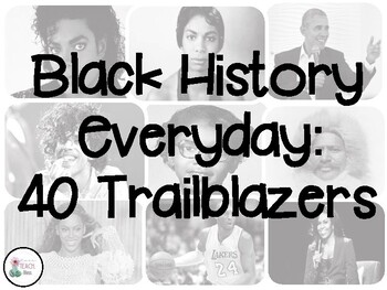 Preview of Black History Trailblazers