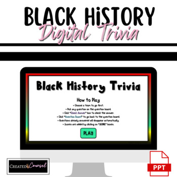 Preview of Black History Trivia Games
