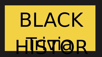 Preview of Black History Trivia Slides