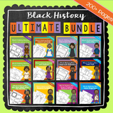 Black History Ultimate Bundle | Printable Worksheets | **M