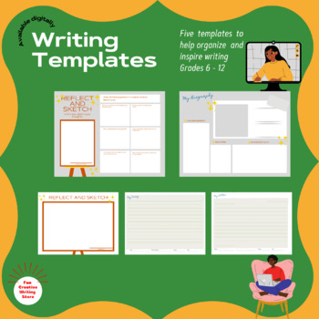 Preview of Writing Templates: Research, Project, Essay, Letters