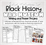 Black History Wax Museum Poster and Writing Project