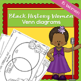 Black History Women Venn Diagrams | Printable Worksheets |