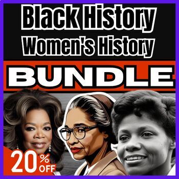 Preview of Black History | Women's History | Oprah Winfrey | Ruby Bridges | Rosa Parks ....