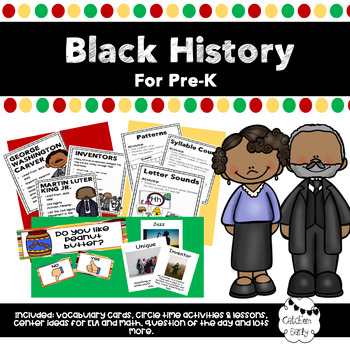 Preview of Black History for Pre-K