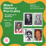 Black History Portraits: Legends in Medicine (Bulletin Boa