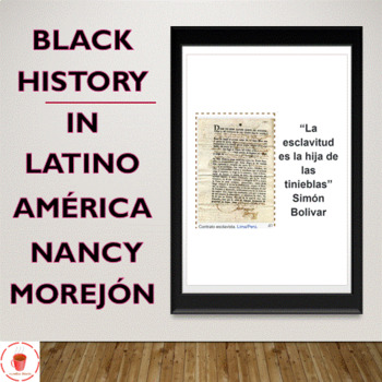 Preview of Black History in Latin America/ Mujer Negra by Nancy Morejón 