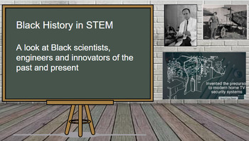 Preview of Black History in STEM
