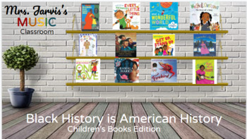 Preview of Black History is American History: Children's Book Edition
