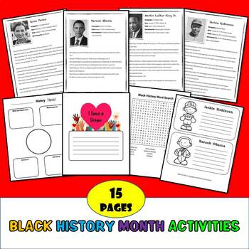 black history month research project 4th grade