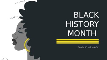 Preview of Black History month activities in Spanish for kids