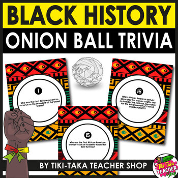 Preview of Black Histpry Month Union Ball Active Trivia Game