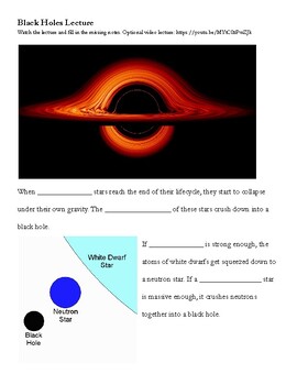 Preview of Black Holes Lecture