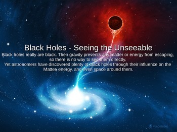 Preview of Black Holes Power Point