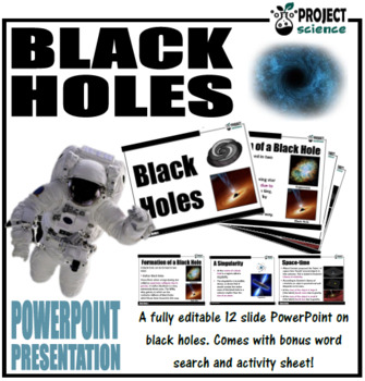 Preview of Black Holes PowerPoint and Activity Sheets