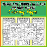 Black History Month Coloring Pages, Juneteenth Coloring Sheets