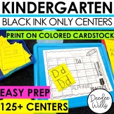 Kindergarten Literacy and Math Centers Year Long Bundle - 