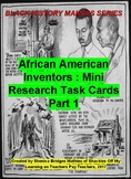 Black Inventors Research Task Cards