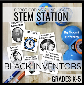 Black Inventors Robot Coding by Naomi Meredith --The Elementary STEM Coach
