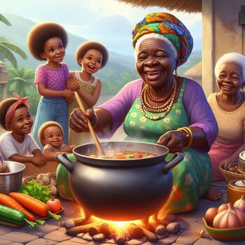 Preview of Poster: Black Joy Stories: Big Mama's Family