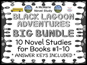 Black Lagoon Adventures Big Bundle Mike Thaler 10 Novel Studies Books 1 10