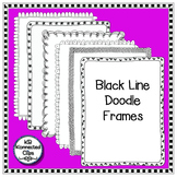 Black Line Doodle Frames