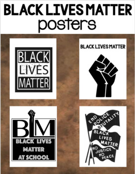 Preview of Black Lives Matter Posters