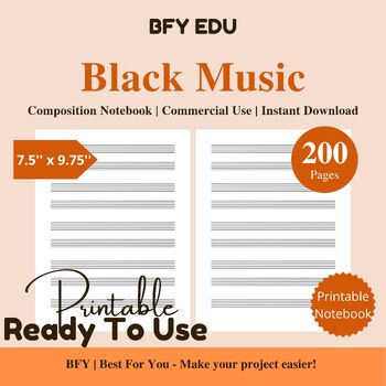Preview of Black Music 7 1.2 x 9 3.4 200 pages