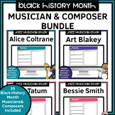 Black Musicians Black History Month Bundle
