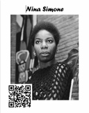 60+ Black Musicians Posters with QR Codes - Videos - Black