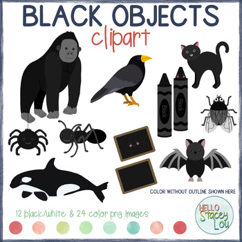 Black Objects Clipart της HelloBlack Objects Clipart της Hello  