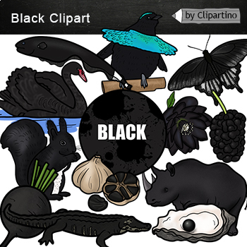onyx black colour clipart