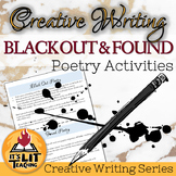 Black Out and Found Poetry Activity for High School Creati