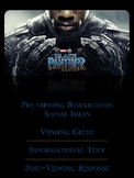 Black Panther Movie with Informational Text